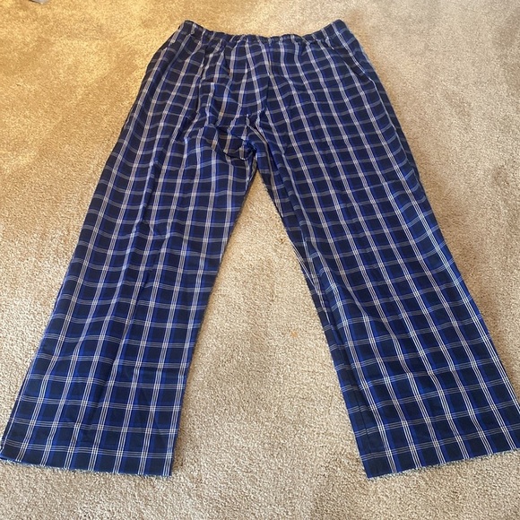 Derek Rose of London Pajama Pants Blue Plaid Tartan Pants Sz XXL - Picture 3 of 9